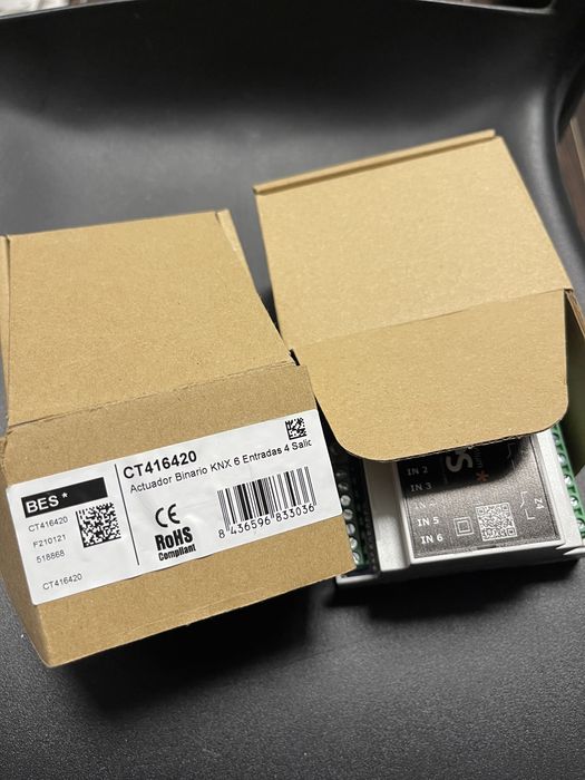 BES CT416420 – Actuator binar KNX BES GW633100 – Gateway KNX