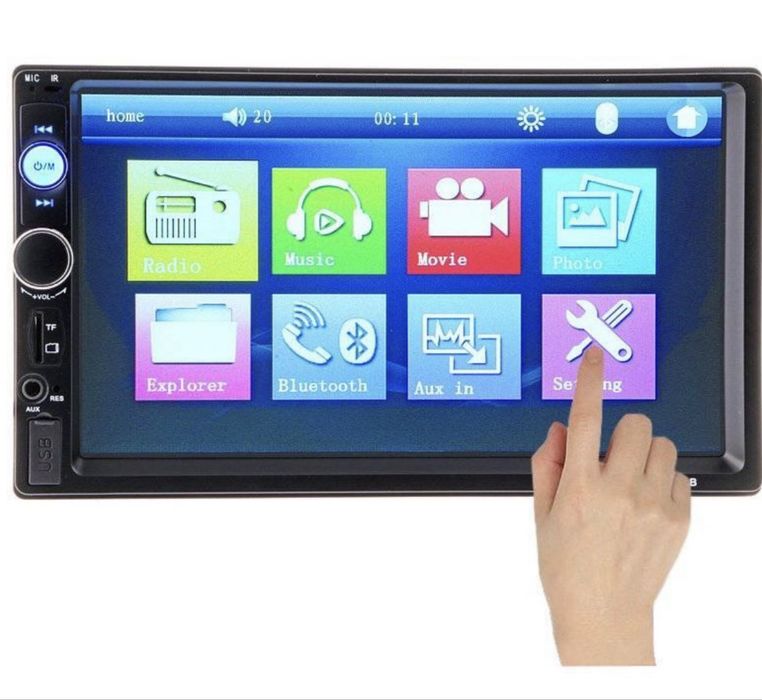 MP5 Player Navigatie Auto Mirrorlink Reda ecranul Telefonului