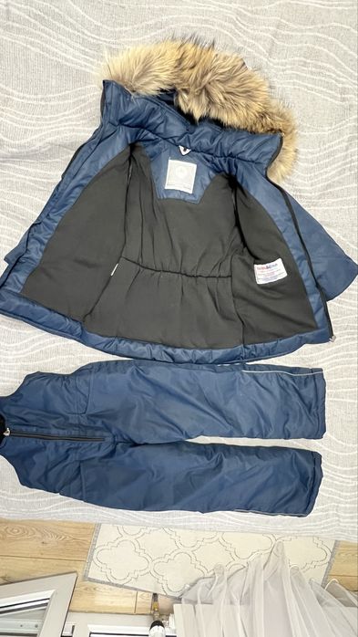 Пуховик комбинезон зимний детский