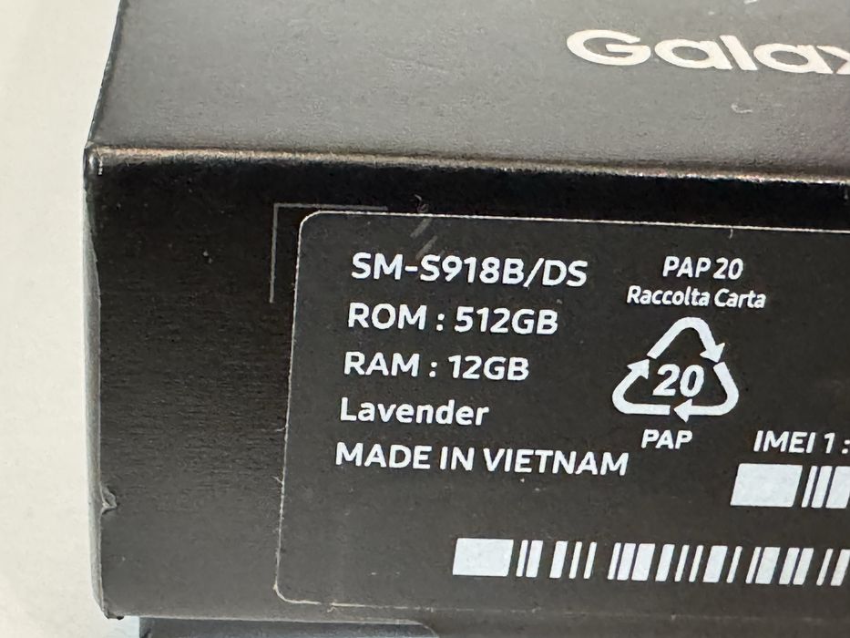 samsung s23 ultra 512gb  lavender pink