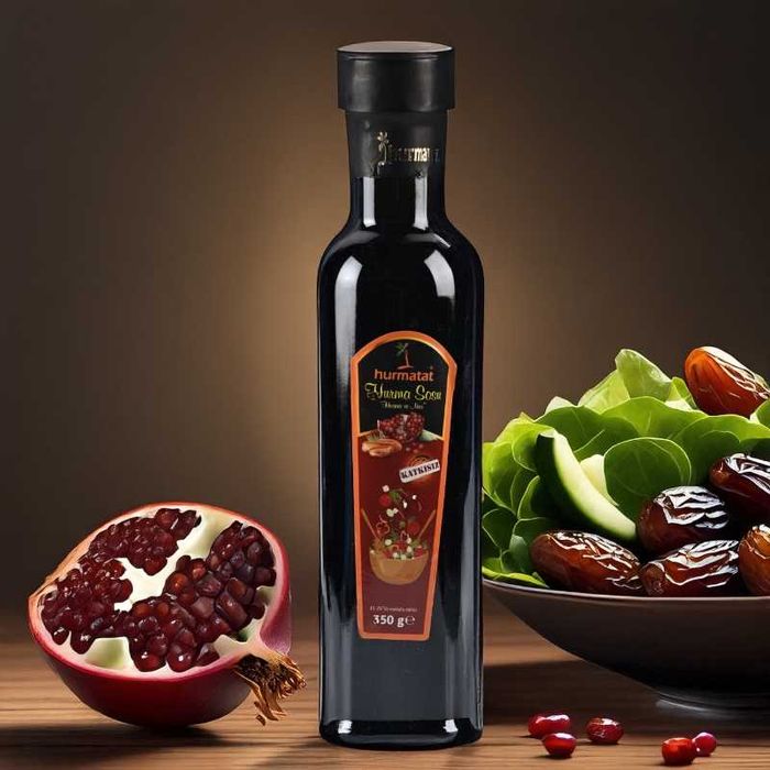 Hurmatat Натурален Сос от Фурми и Нар 350g - Без Захар и Глюкозен Сироп