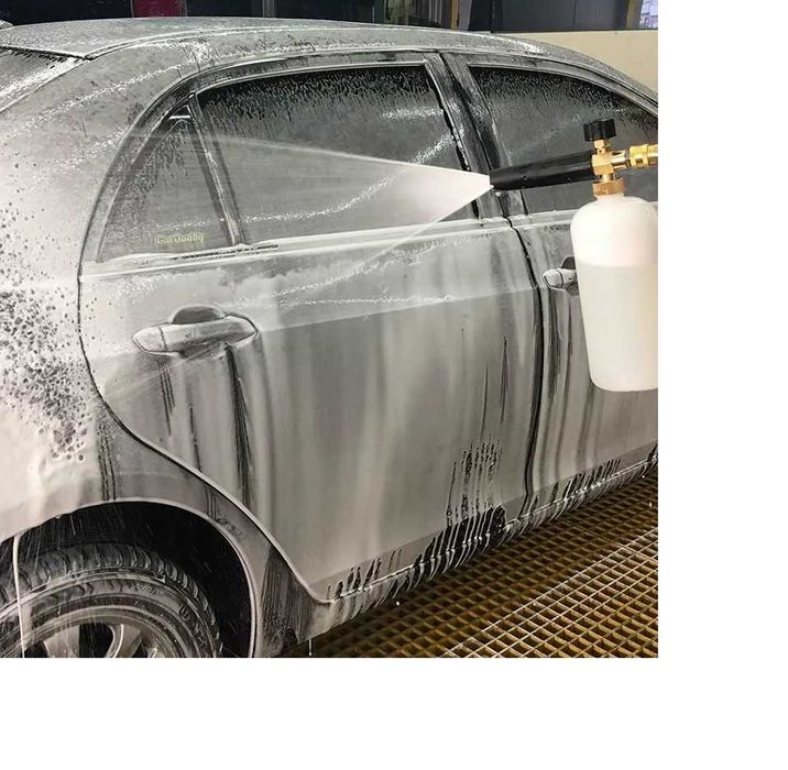 Пянообразуваща дюза Foam Cannon 1 л Quick Connect 1/4 - 5 дюзи в комплекта