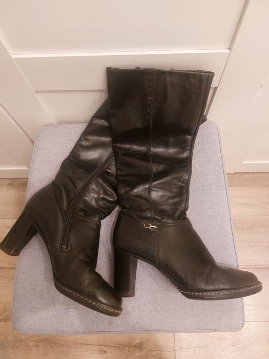 Cizme piele naturala, Gabor, marimea 39