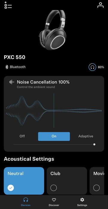 Sennheiser PXC 550 Bluetooth Слушалки