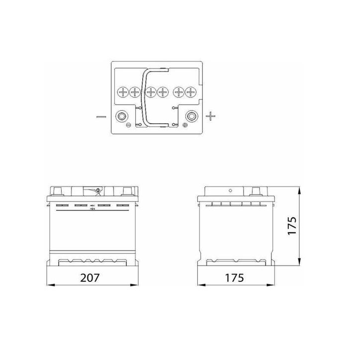 акумулатор  SOLID PLUS 44 AH - промоция