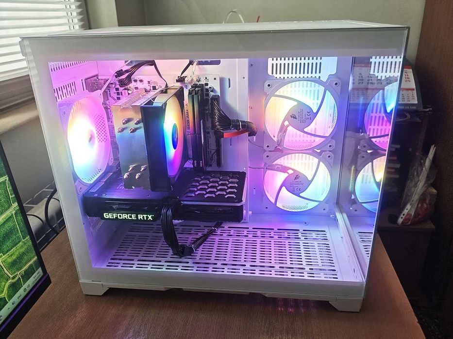 Геймърски компютър, Ryzen 5500, Rtx 3060Ti, 32gb Ram, 1Tb Nvme, 650W