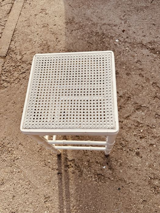 Винтидж френски бар стол – Faux Bamboo стил, 60-те години