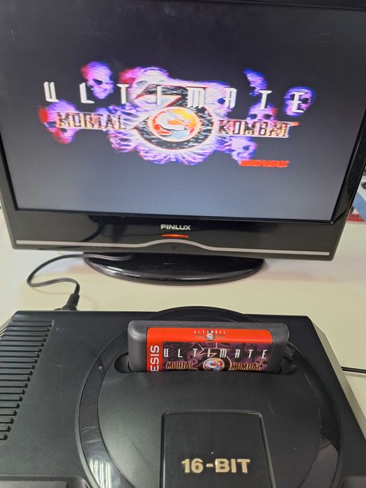 Ultimate Mortal Kombat 3 video game Sega Genesis