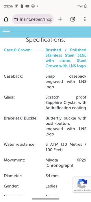Ayollar qimmatbaho soati
