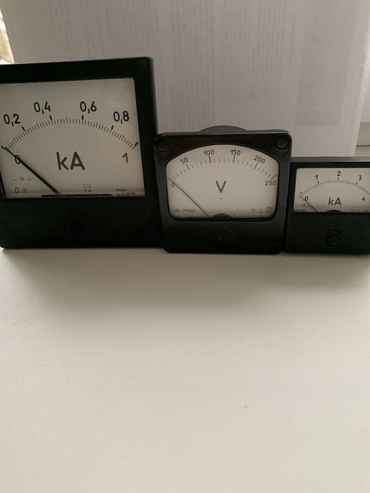 Вольтметры, амперметры
