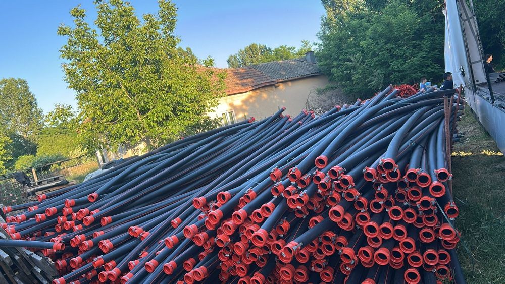Coloana de irigat Pn6 63mm 75mm 90mm  teava plastic calitate