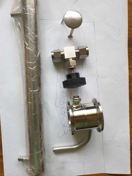 Узел отбора в комплакте