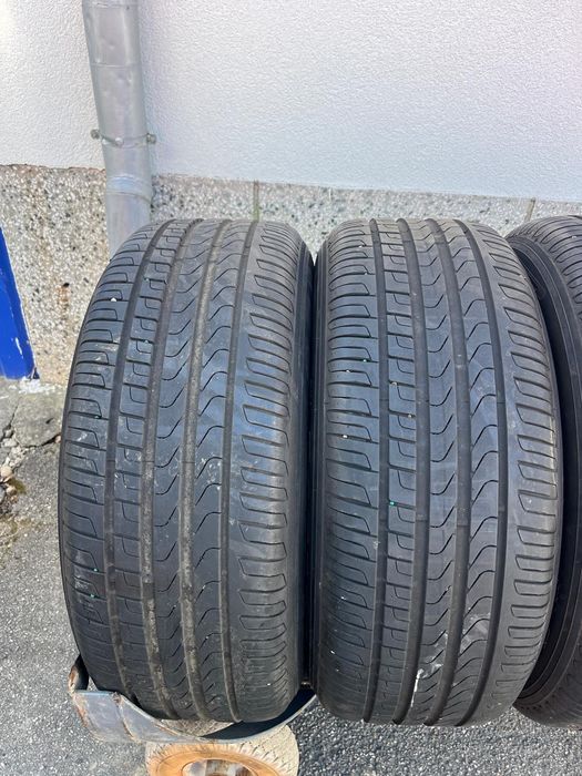 Vând jante cu cauciucuri x5 ,255.55.18 vara