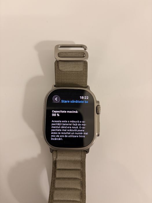 Apple Watch Ultra 2 – Stare foarte bună