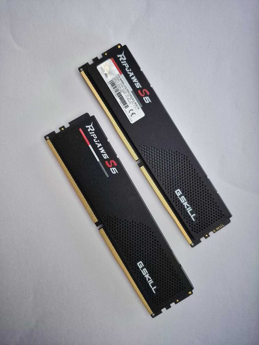 Memorii ram PC G.Skill Ripjaws S5 DDR5 6400Mhz CL32 2x16GB Intel XMP 3.0