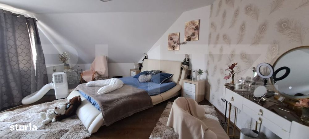 Conac modern cu sauna, ciubar si sera, 1.500 mp gradina – sat Dridif