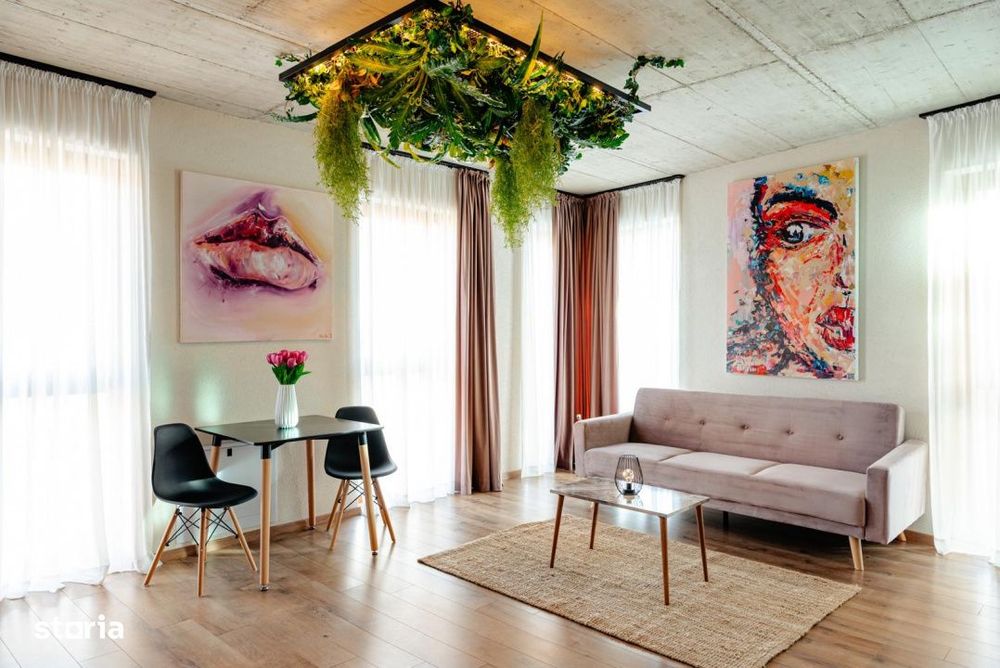 Apartament premium de inchiriat, 2 camere, 45 mp, zona centrala