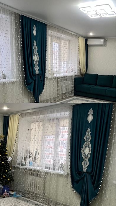 Комлект штор для гостиной