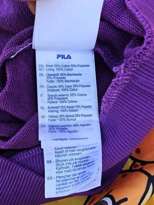 Fila оригинално дамско худи Л размер ново