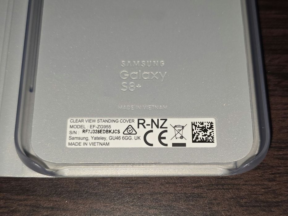 Husa flip smart activa originala Samsung Clear View S8+ S8 Plus G955