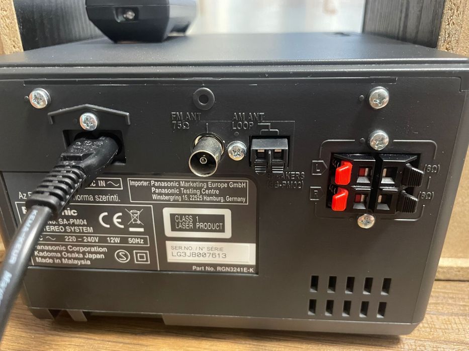 Panasonic SA-PM04 Microsistem Audio