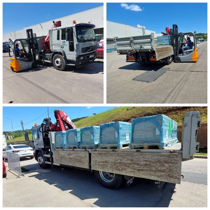 #Transport #Camion cu macara #Camion basculant
