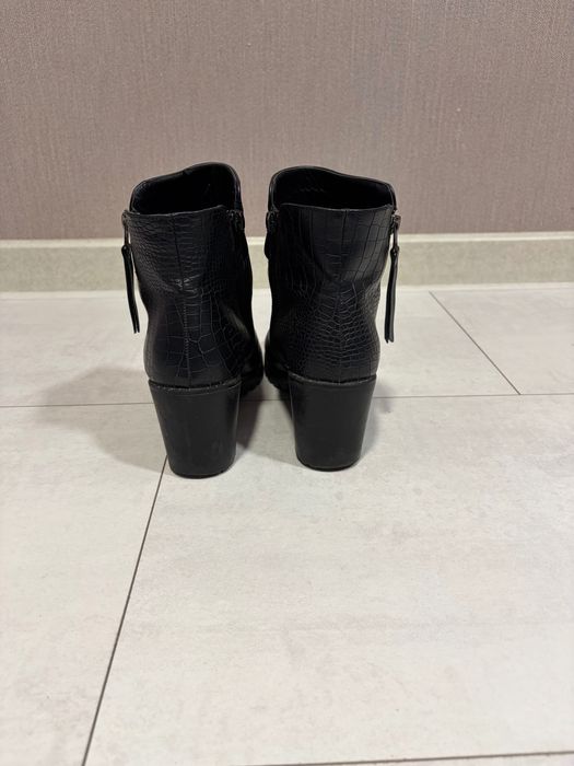 Черни боти с ток 41 номер - 26см