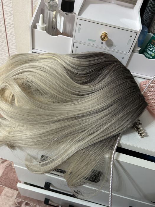 Новый парик на сетке