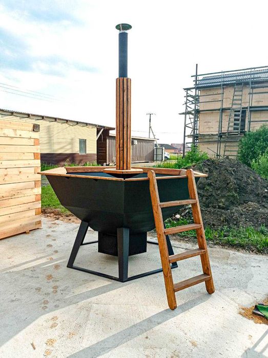 Банный чан "Чан Чаныч" для 8 человек с печью на дровах