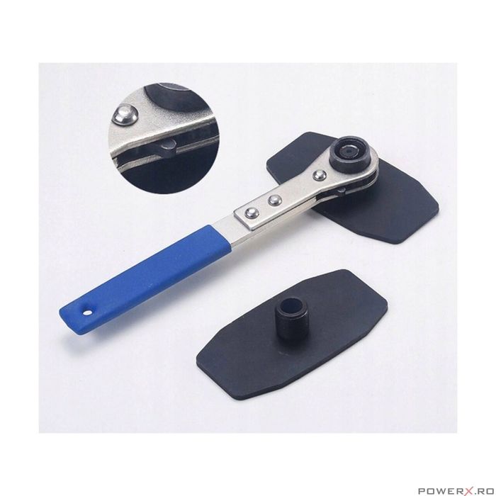 Cheie separator cu clichet pentru pistoane de frana 40-70 mm Silver