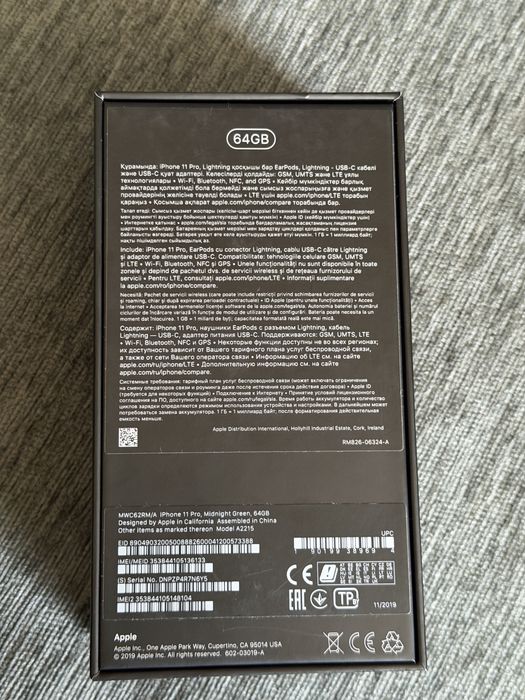 IPhone 11 Pro, Midnight Green, 646B