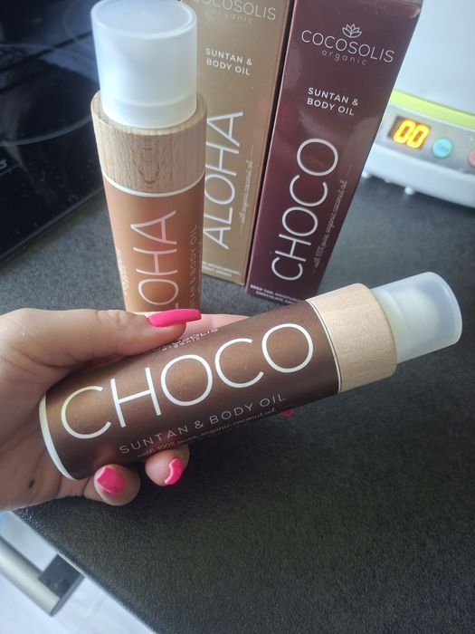 CHOCO Suntan & Body Oil & ALOHA Suntan & Body Oil COCOSOLIS