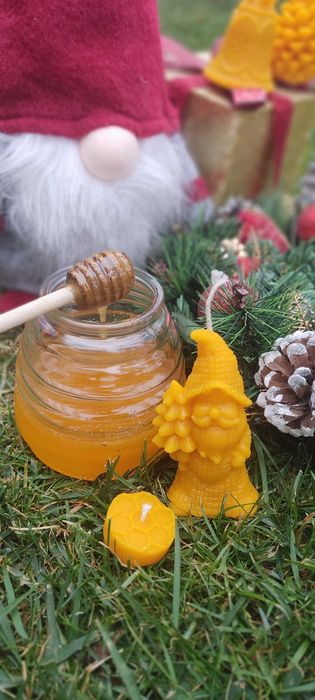 Восъчни Коледни свещички