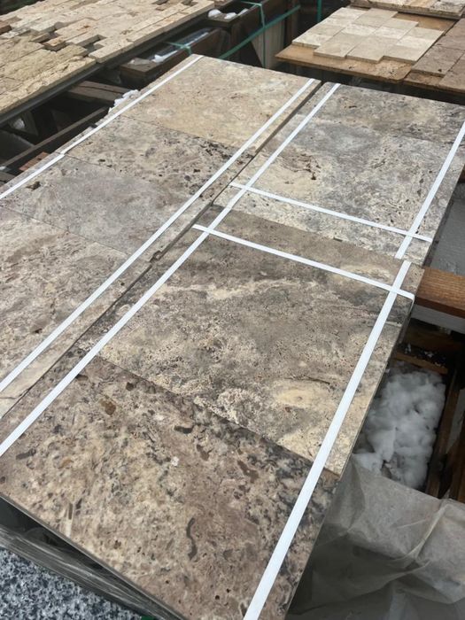 Promotie travertin Grigio-doar 126 lei