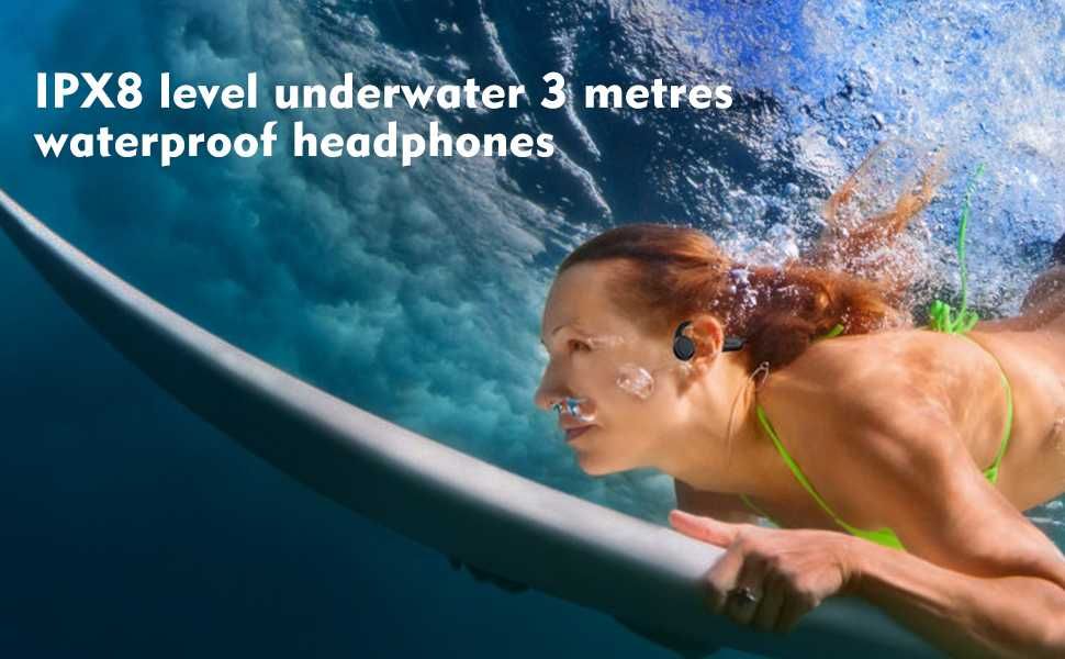 MP3 плеар- слушалки за плуване DEVA swim костна проводим