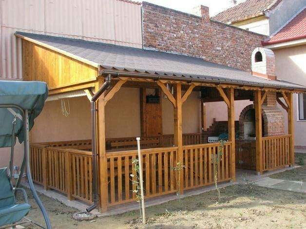 Vând foisor din lemn 15x5