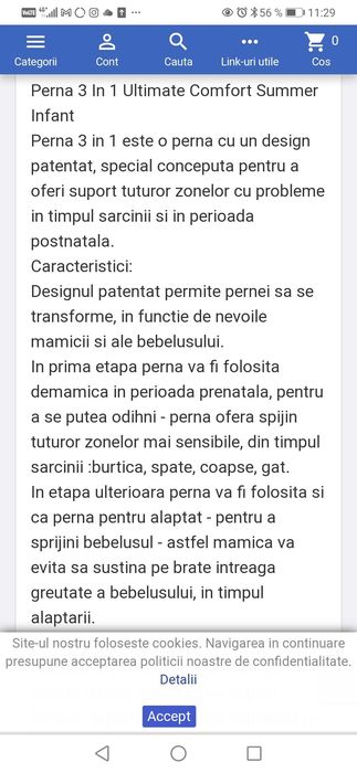 Perna gravide si alaptare Summer Infant