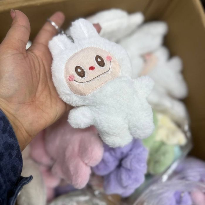 Yangi! Trenddagi Brelokli labubu mini o‘yinchoq