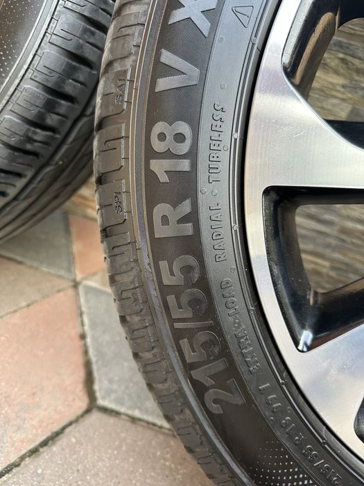 Roti 215/55/18 nissan qashqai,Xtrail,juke,renault Kadjar,dacia duster,