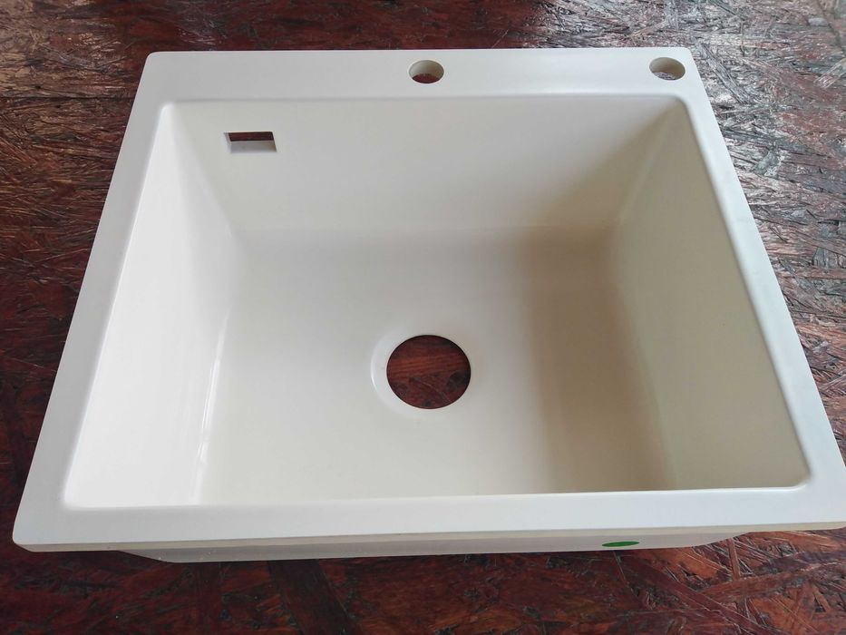 Chiuvetă bucătărie, ceramică masivă SYSTEMCERAM