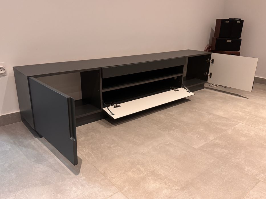 Comoda TV gri antracit