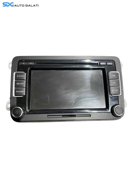 Radio CD Player Fara Safe Code Volkswagen Scirocco 2008 - 2017 Cod 3C8035195 [C3876]