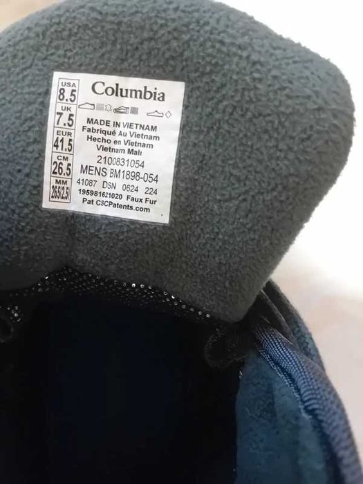 Columbia, Ghete impermeabile Fairbanks Omni-Heat, Gri, 41,5