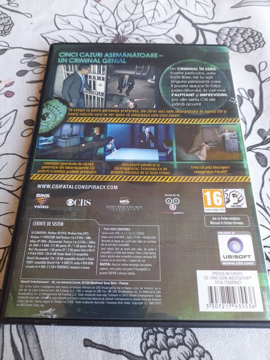 Joc Pc CSI,stare foarte bună