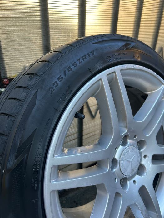 Jante Mercedes AMG ZR17 – 2 lățimi, anvelope 225/45 & 235/45 ZR17
