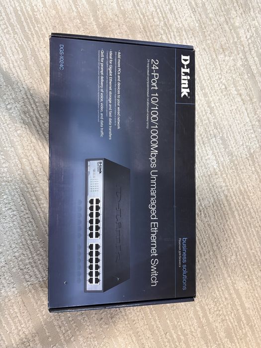 Switch сетевой коммутатор  24 порта