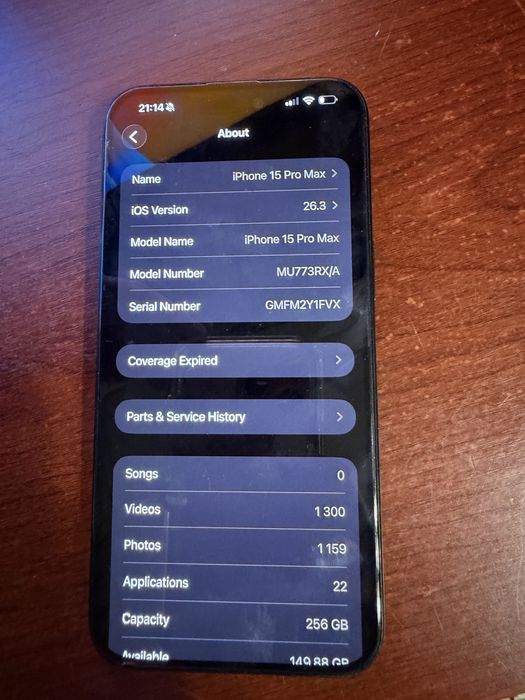 Iphone 15 pro max