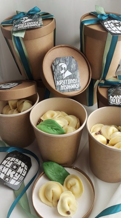 Шоколадные пельмени, подарок 23 февраля