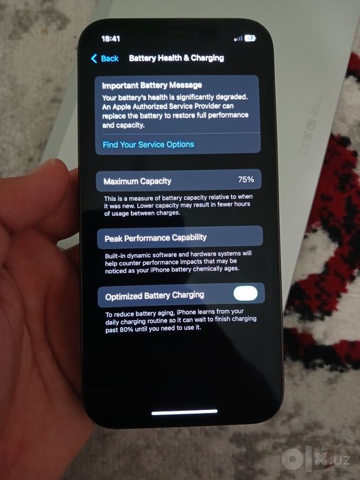 iPhone 12 pro 128GB holati a'lo