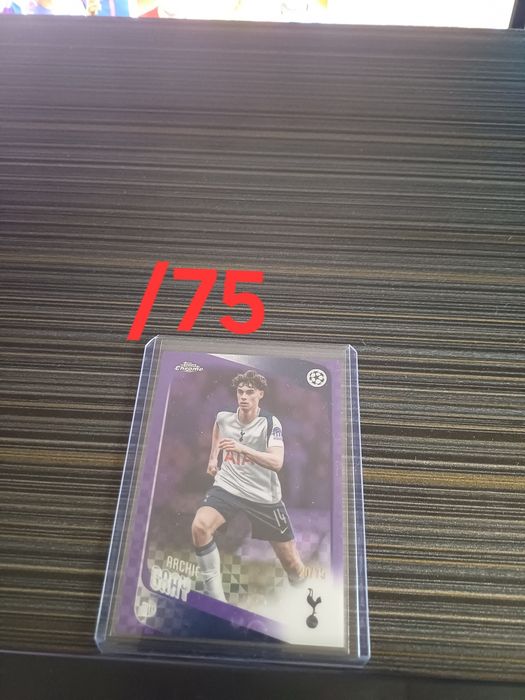 Archie Gray Tottenham /75 card